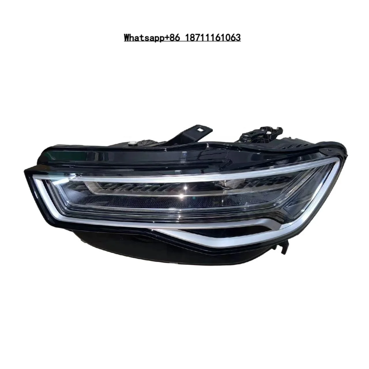 A6 C7 matrix Headlights  Car Parts Front Bumper Automatic Lighting System Suitable for 2015-2018