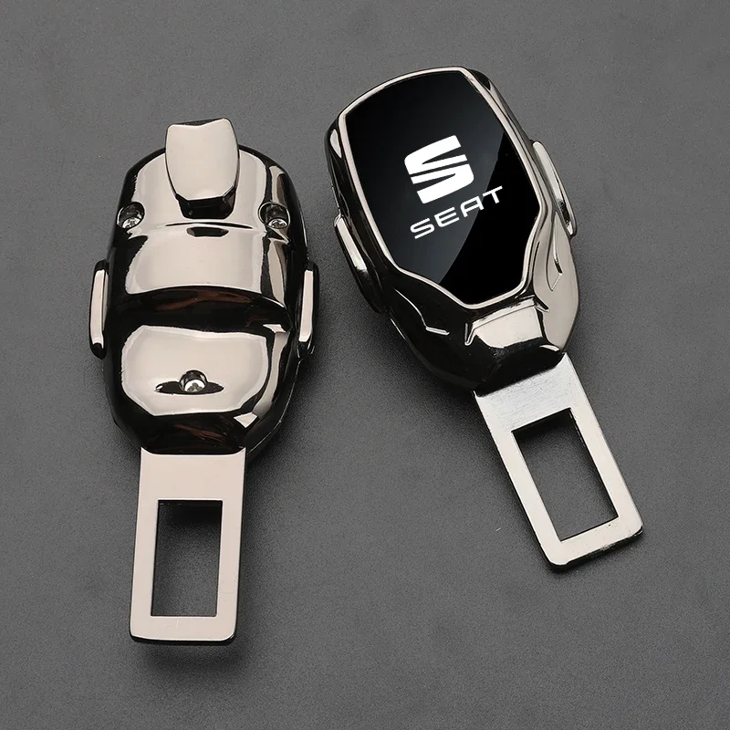 Car Safety Belt Extension Plug Buckle Seatbelt Clip Adjustable Extender For TOLEDO leon EXEO mk3 mk2 5f ateca altea seat FR