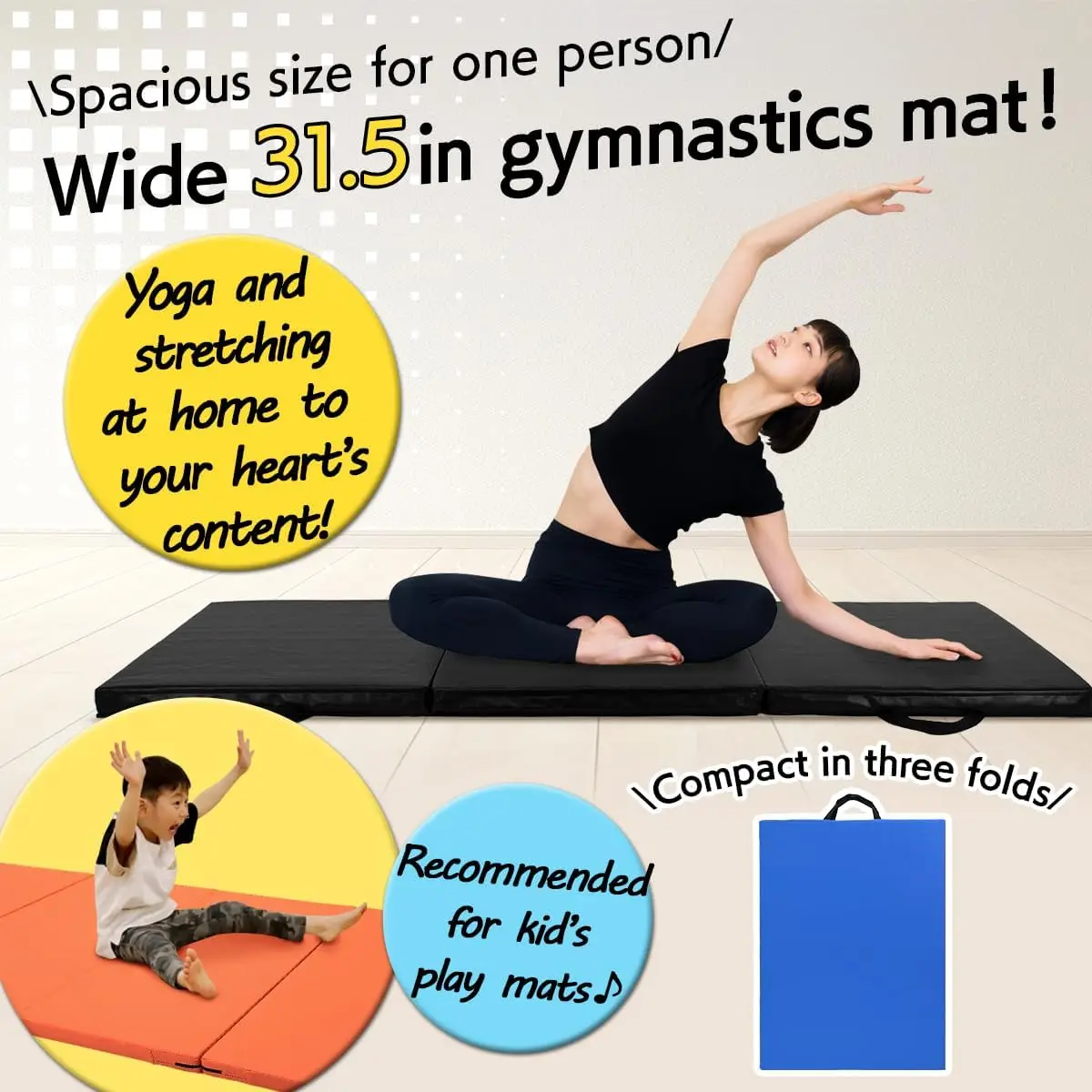 Gymnastics Mat Folding Stretch Mats 71