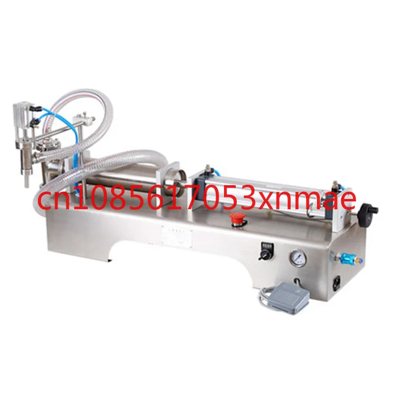 Horizontal Pneumatic Liquid Filling Machine Automatic Quantitative Liquor Filling Machine Laundry Detergent Filling Machine