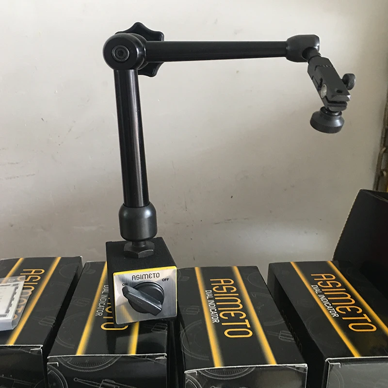 Germany ASIMETO Magnetic Stands Watch Holder Articulating arm magnetic bases 601-01-0 601-02-0 601 602 equipped with dovetail