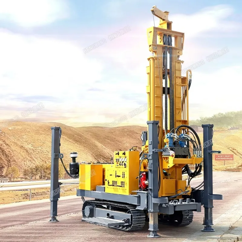 200m Depth Deep Borehole Drilling Rig Water Well Drilling Rig Machine Geotechnical Borehole Water Well Drilling Rig Machine