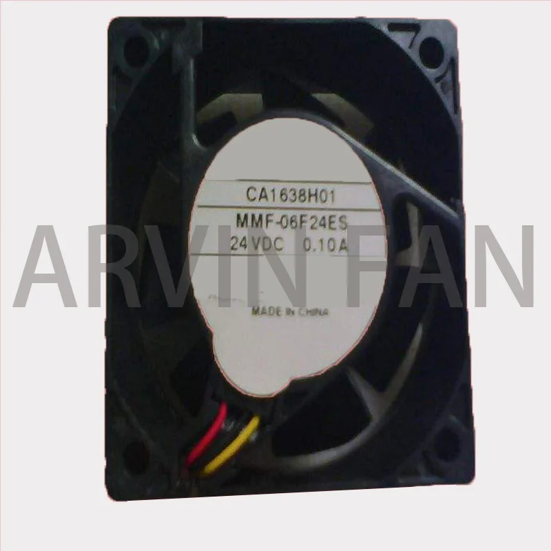 

Original CA1638H01 MMF-06F24ES-RP1 24V 0.10A 60*60*25mm Cooling Fan