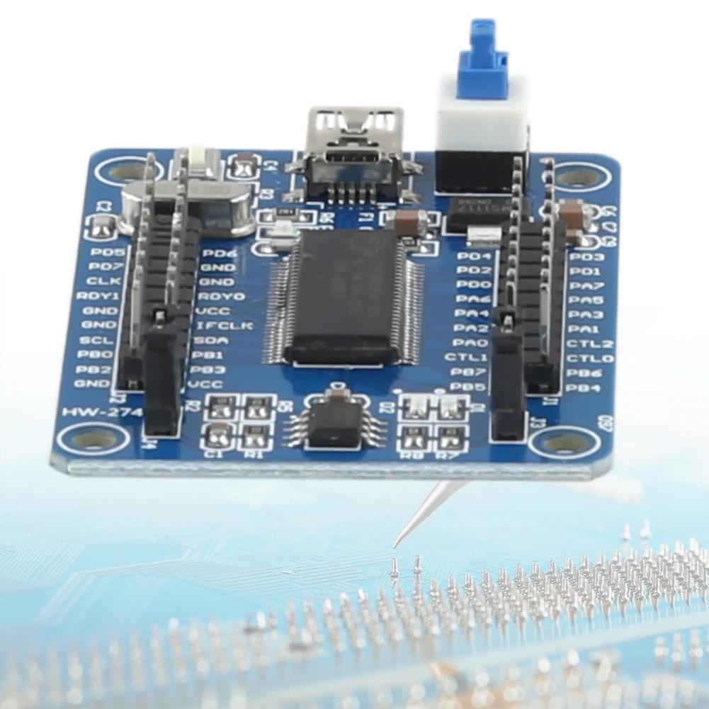 EZ-USB FX2LP CY7C68013A USB2.0 Основная плата Логический анализатор Мини USB Основная плата Макетная плата Модуль макетной платы