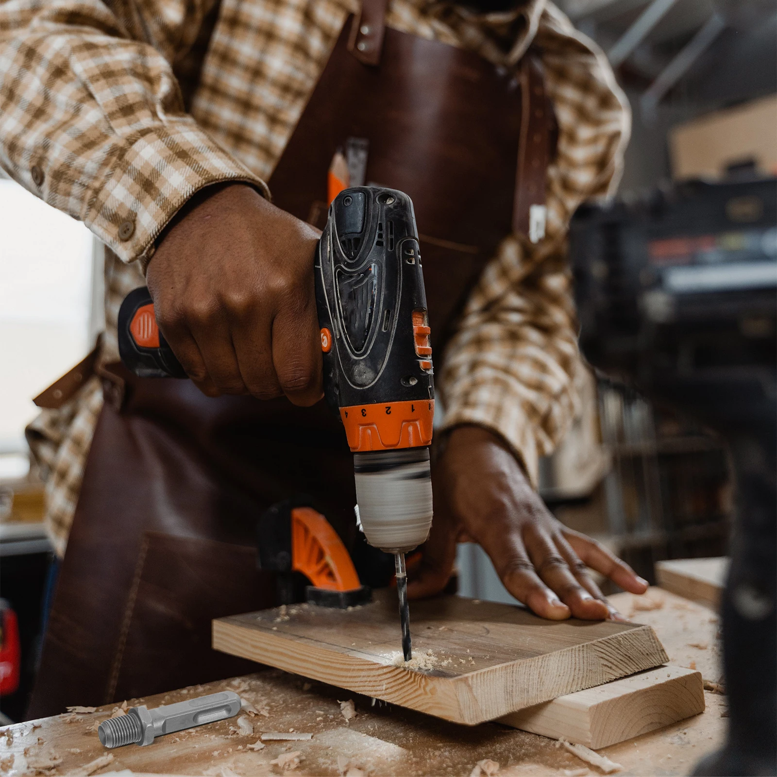 

1Set Firewood Drill Bit Steel Wood Splitter Durable Log Splitting Tool Home Woodworking Accessory Metal Splitter Drill Bit