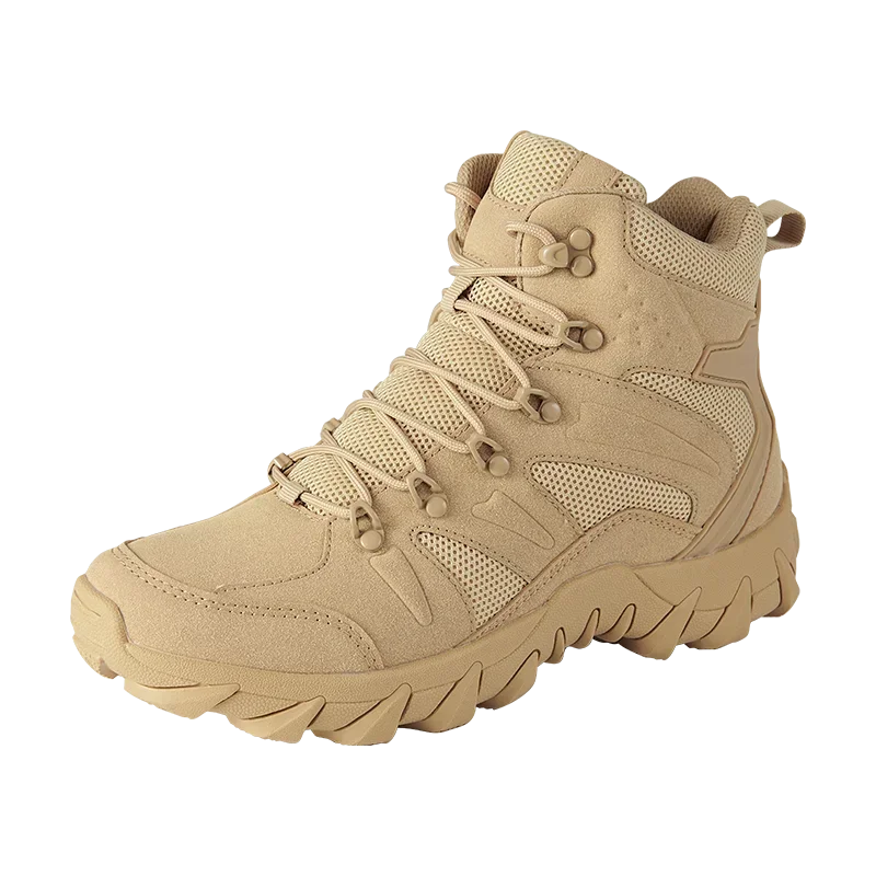 

Upgraded Tactics Combat Training Boots Male Outdoors Camping Anti-wear Rapid Response Hiking Shoes Fishing Hunting Sneakers Men