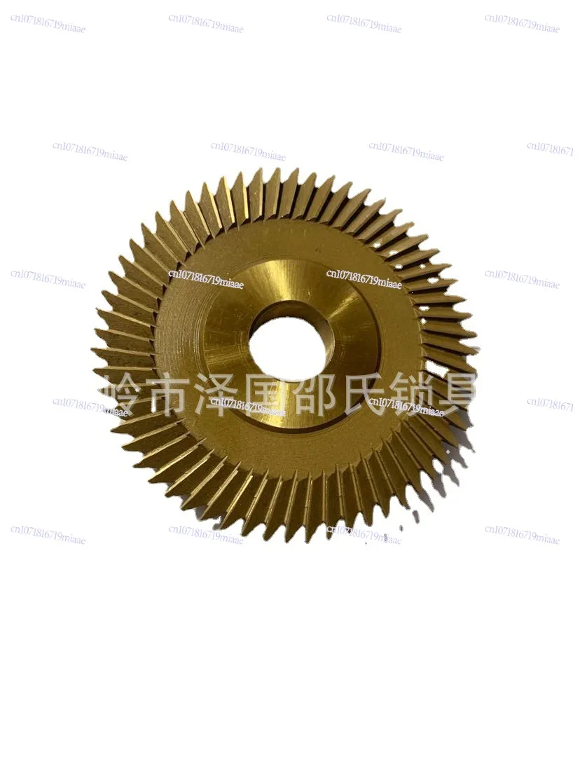 Key Cutting Machine Milling Blade Titanium 60*12.7*45°