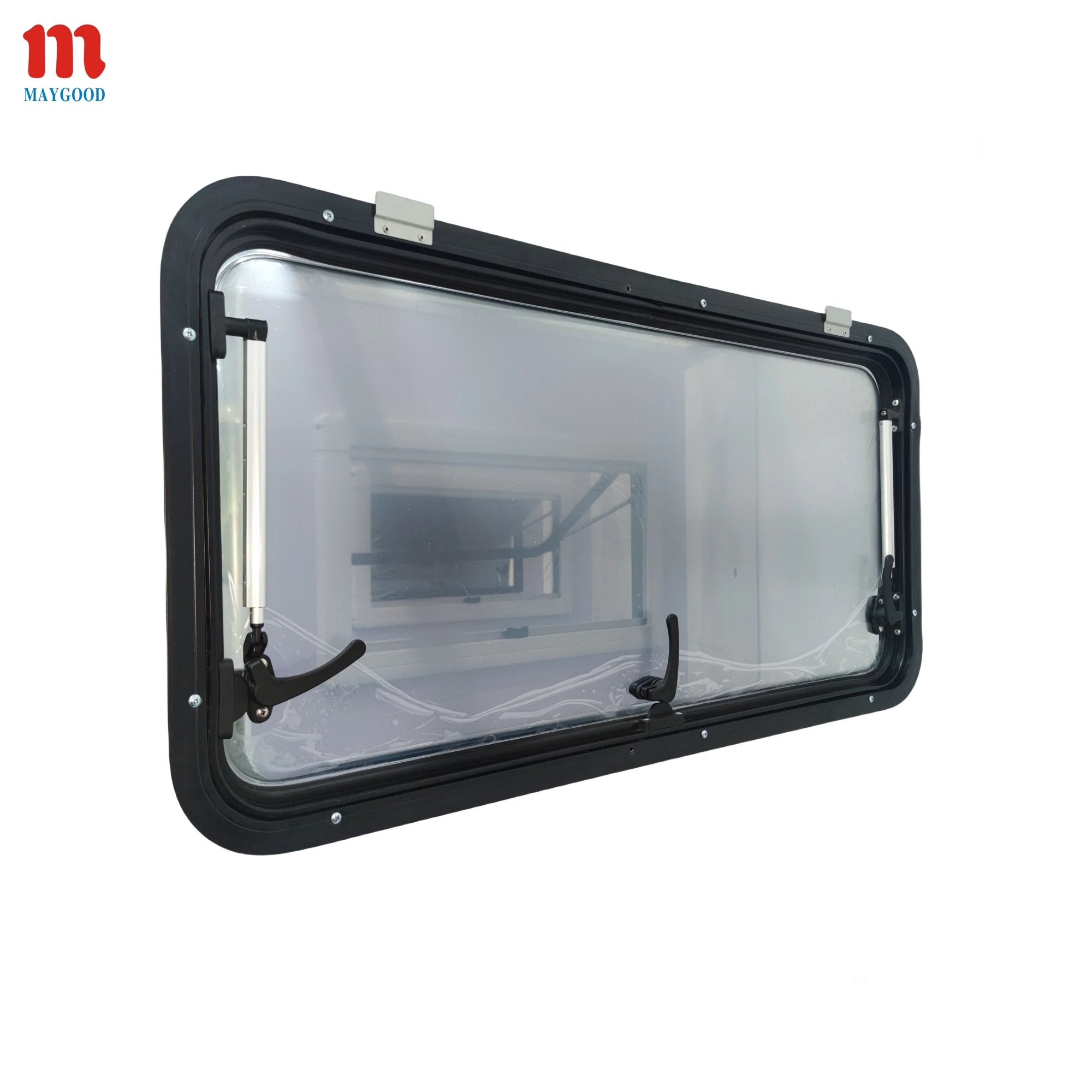 Caravan RV Camper Push Out Window with Aluminum & Acrylic Frame for Off-road Travel Trailer Motorhome Camping