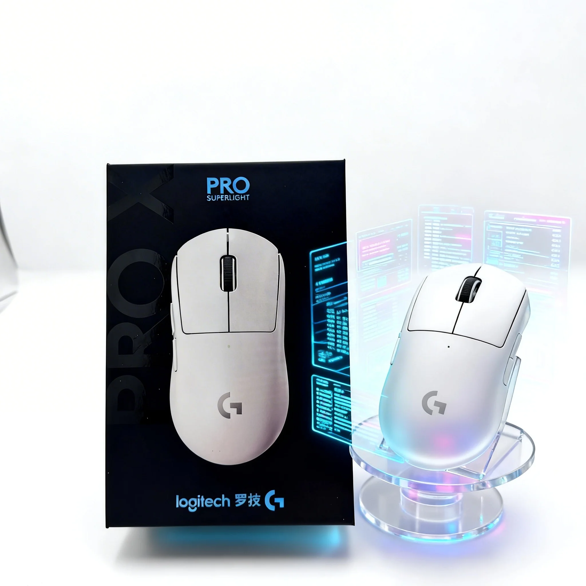 

The G PRO X/G402 gaming mouse features 5 programmable buttons and a Hero2 sensor for superior gaming performance.