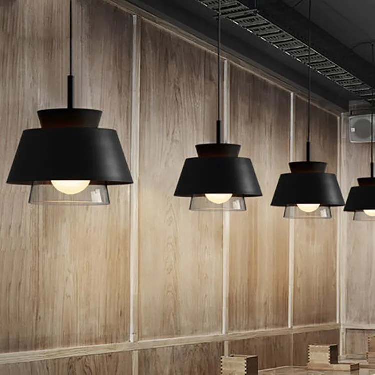 

Modern Minimalist Dining Chandelier Creative Restaurant Glass Light Coffee Shop Hallway Bar Study Decoration Droplight