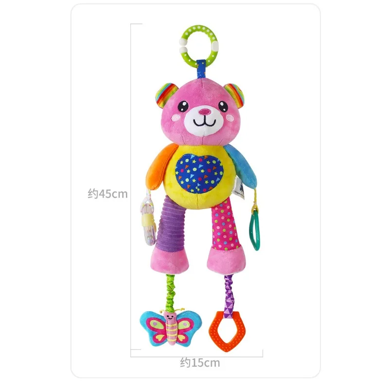 Kinderwagen Speelgoedhanger Kalmeert Baby Bed Bel Nachtkastje Bel Autostoeltje Kalmeert Speelgoed Kinderwagen Hanger Kinderspeelgoed Cadeau