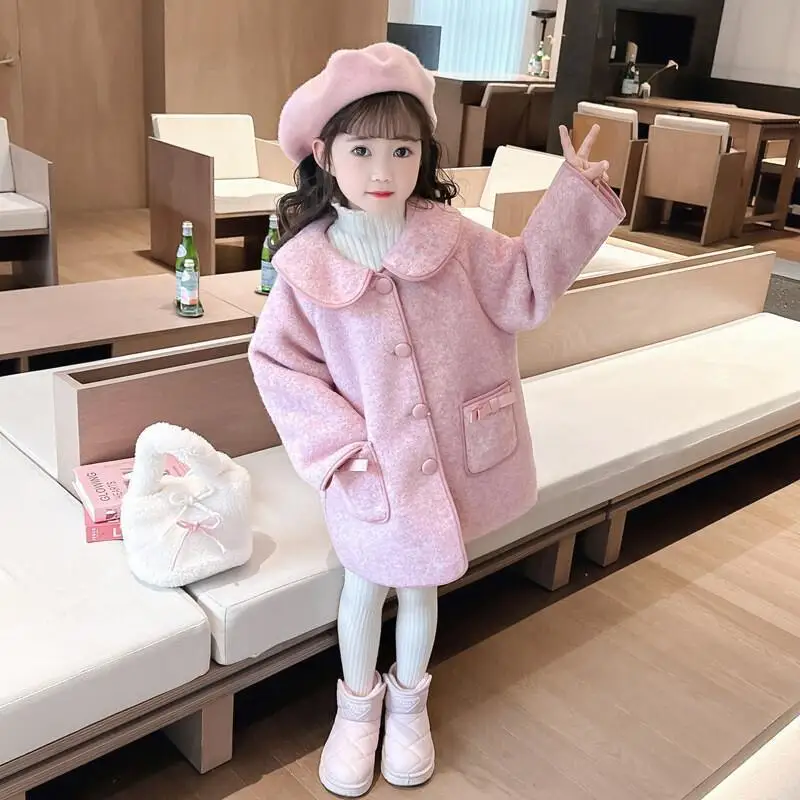 Hot Fashion Children's Clothing Jacket Kawaii Winter Overalls for Newborns Korean New Style Overall Suit Girls Padding Coat Boys