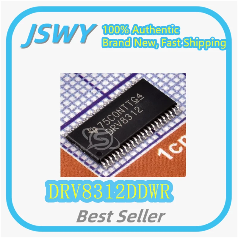 

(1/5 piece) DRV8312DDWR DRV8312 HTSSOP-44 Motor Driver Integrated Circuit IC Original Stock