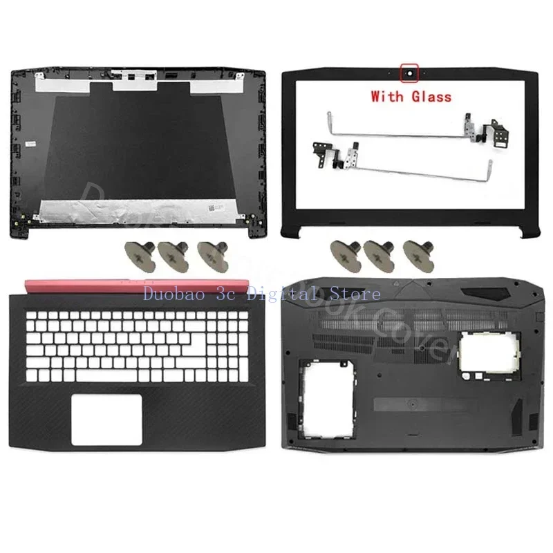 New FOR Acer Nitro 5 AN515-42 AN515-41 AN515-51 AN515-52 AN515-53 Laptop LCD Back Cover/Front Cover/Palm Rest/Bottom Cover/Hinge