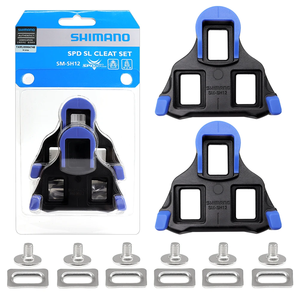 SHIMANO Road Bike Pedal Cleats SPD SL SH10 SH11 SH12 Self-locking Pedals Clips for Road Bicycle R550 R540 R7000 R8000 Original