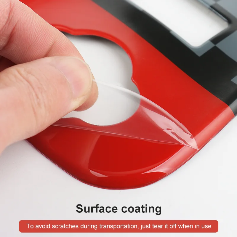 Union Jack Car Cigarette Lgnition Lighter Panel Cover Shell For Mini Cooper F55 F56 Car Console USB AUX Frame Accessories view 6