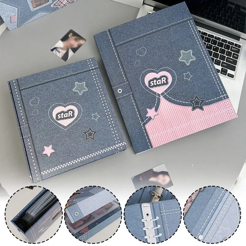 Imagem -04 - Kpop Photocard Binder Cover Idol Cartões Álbum Imagem Colete Storage Book Nova Fotografia a5