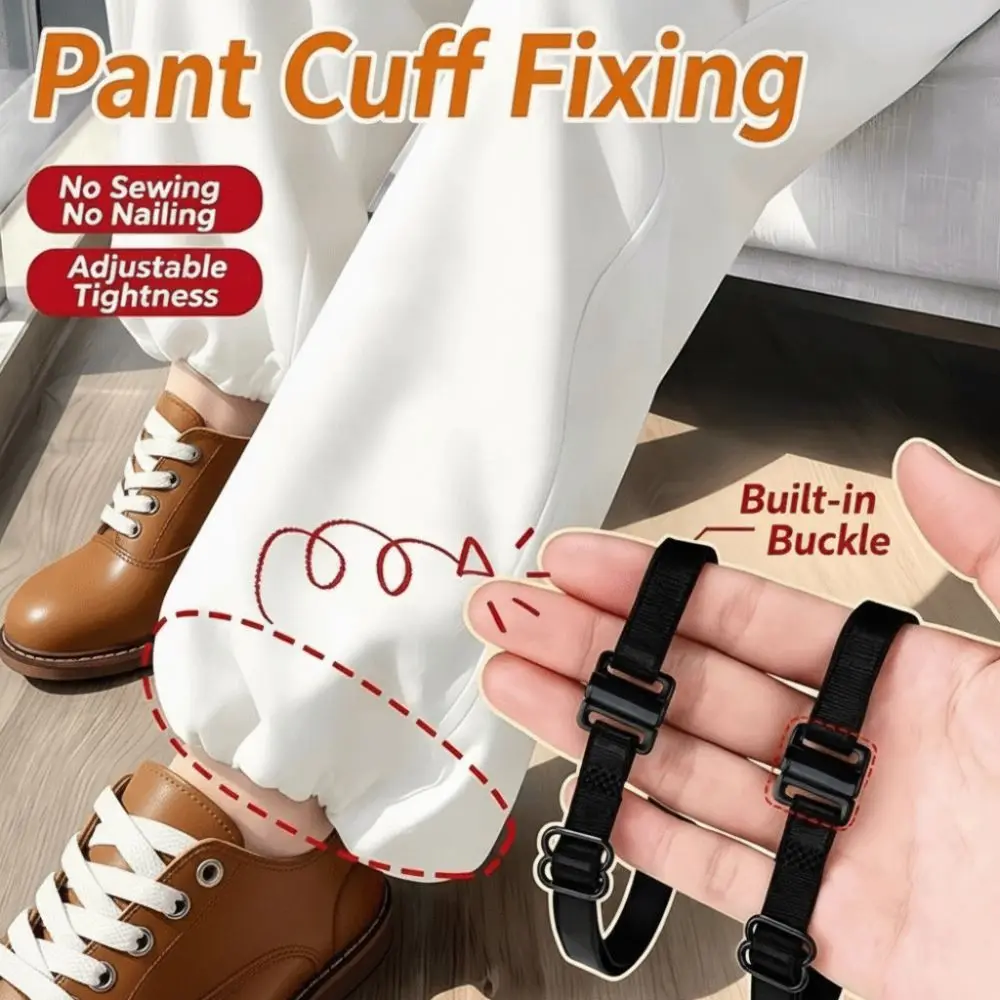 Lace Trimmed Clothing Length Adjuster Button Fastening Length Shortening Lace Hem Waistband Invisible Closure