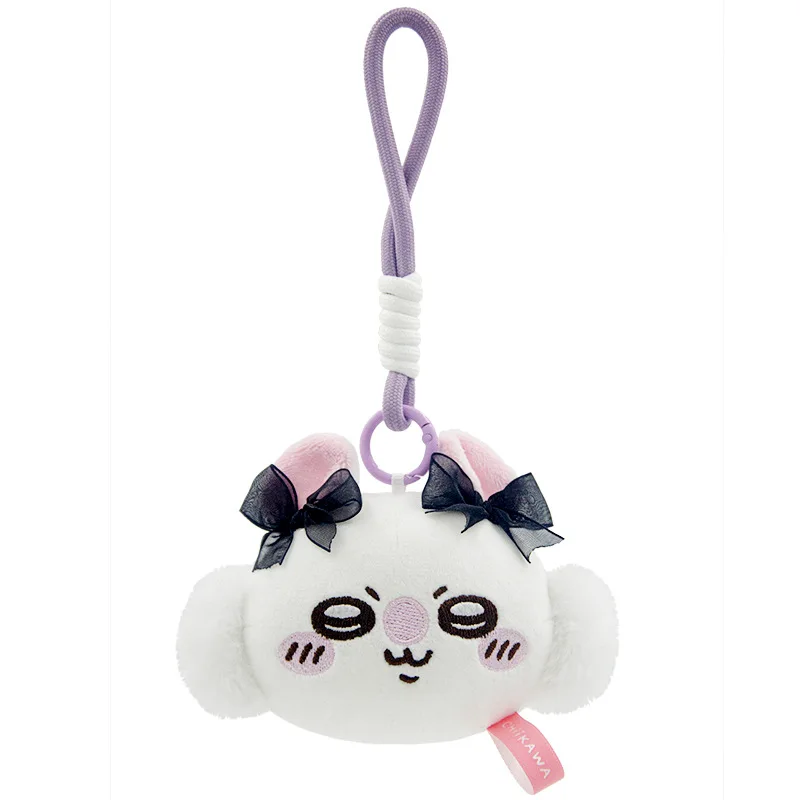 Echtes, beliebtes Anime-Momonga-Chiikawa-Hachiware-Usagi-Plüschtier-Anhänger, Sanrio-Puppe, süßes Plüschtier, Schlüsselanhänger, Geburtstagsgeschenk. – Detail 6