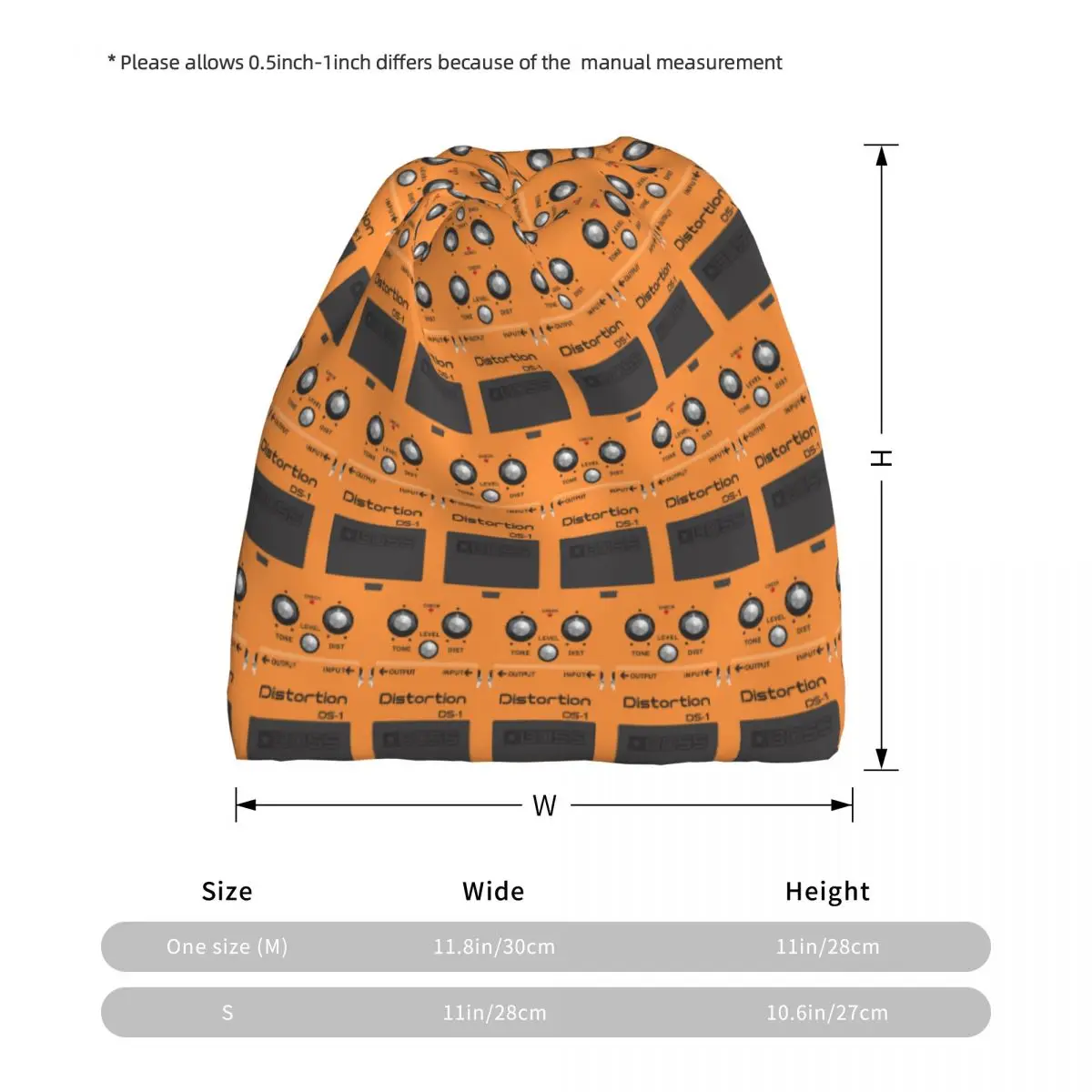 Boss Overdrive Bluesbreaker Guitar Pedal Bandana Neck Gaiter Mask Scarf Warm Face Mask Beanies Hat for Men Women Adult Winter - view 3