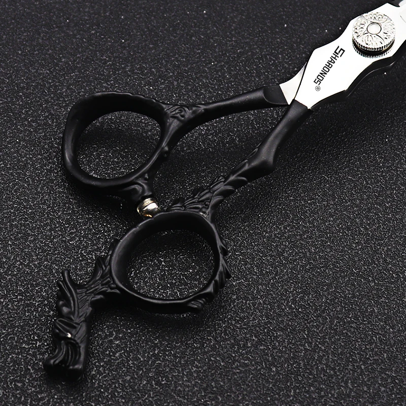 Genuine New Hairdressing Scissors Professional 6 Inch Barbershop Scissors Hair Stylist Special Scissors Flat Teeth Scissors