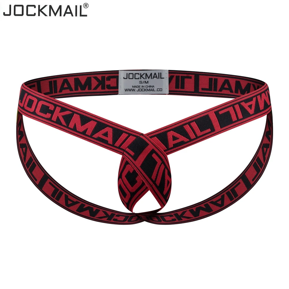 JOCKMAIL Men Sexy G String Thong Erotic Jockstrap Bondage Gay Underwear Penis Pouch Strap Harness Lingerie Underpants Cockstraps