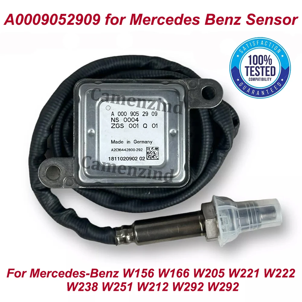 

A0009052909 A0009058611 A0009059803 For Mercedes-Benz W156 W166 W205 W221 W222 W238 W251 W212 Nitrogen Nox Oxygen Sensor