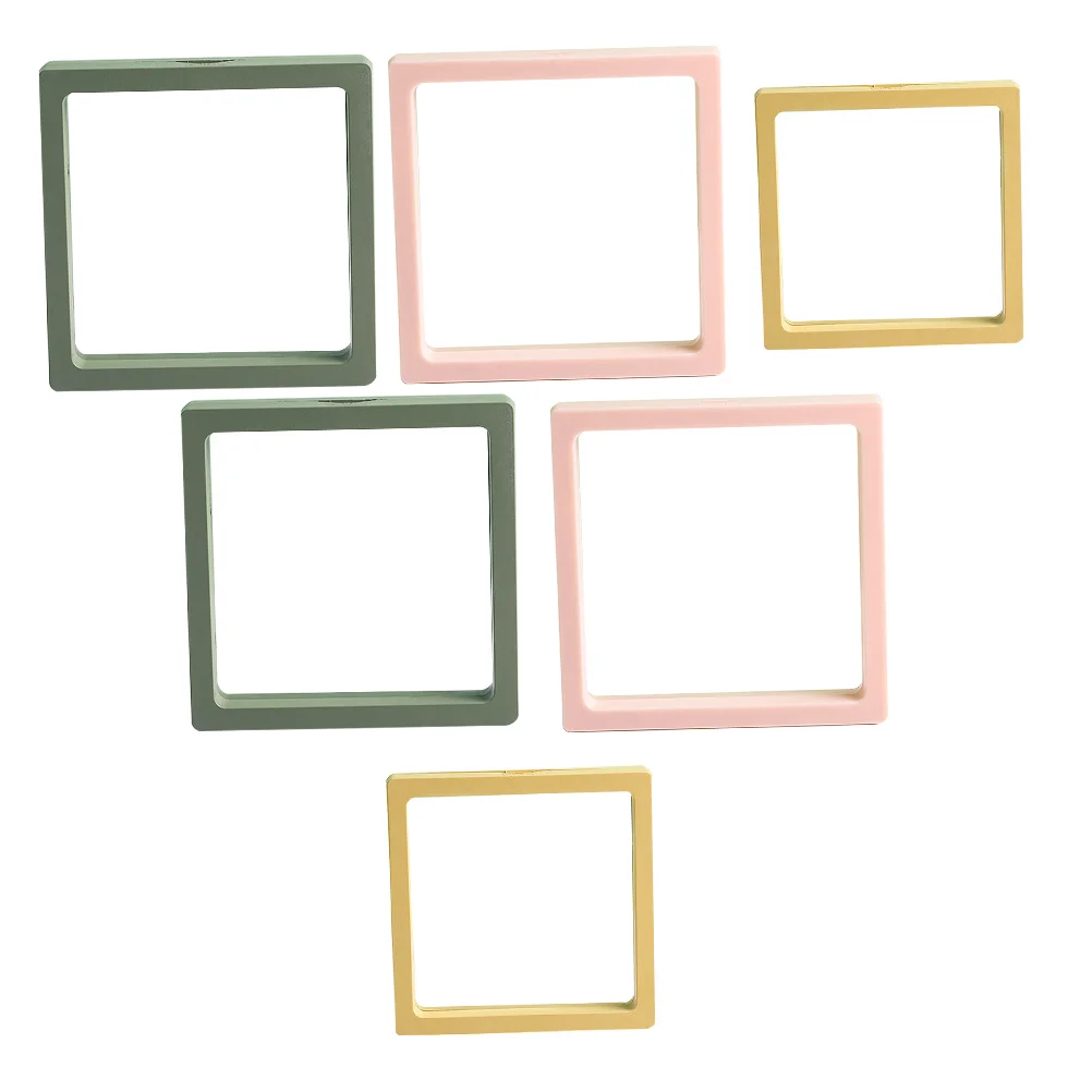 

6Pcs Anti-Oxidation Jewelry Display Boxes Multipurpose Storage Rack Ring Stand Organizer Jewelry Holder Earrings Bracelet