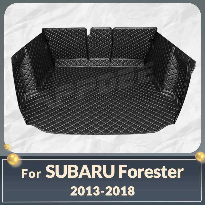 

Автомобильный коврик для багажника с полным покрытием для SUBARU FORESTER SUV 2013-2018 17 16 15 14, защитная накладка для багажника автомобиля, аксессуары для защиты интерьера