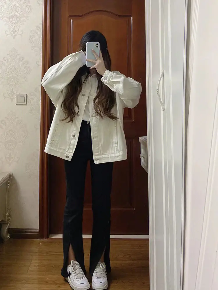 

Women Jackets Winter Women'S Outerwear Waterproof Windproof Outdoor Button Front Pocket Pure Simple Basic Style Fashion Long