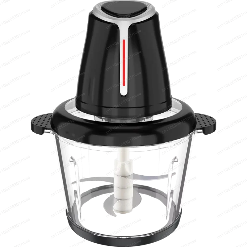 New Design Wholesale High Power Motor 2L 3L Household Food Shredder Durable Glass Electric Meat Grinder 2pcs