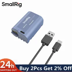 SmallRig USB-C Rechargeable Camera Battery Compatible with DMW-BLK22 for LUMIX GH7 GH6 GH5 II S9 G9 II S5 S5 II 4906 4979