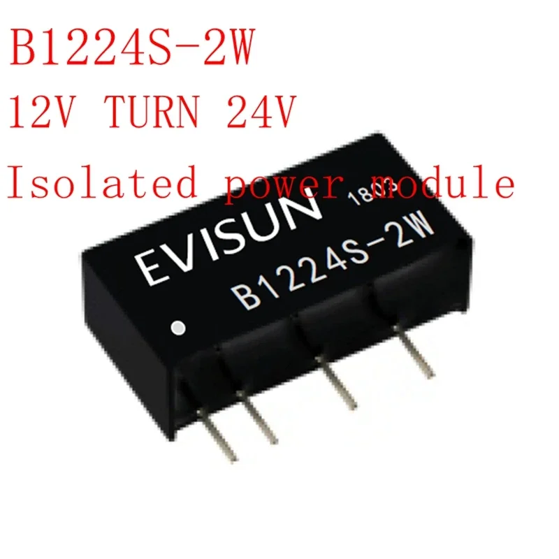 5 pces-50 pces original novo B1224S-2W b1224s 2w b1224 12v a 24v fonte de alimentação de isolamento