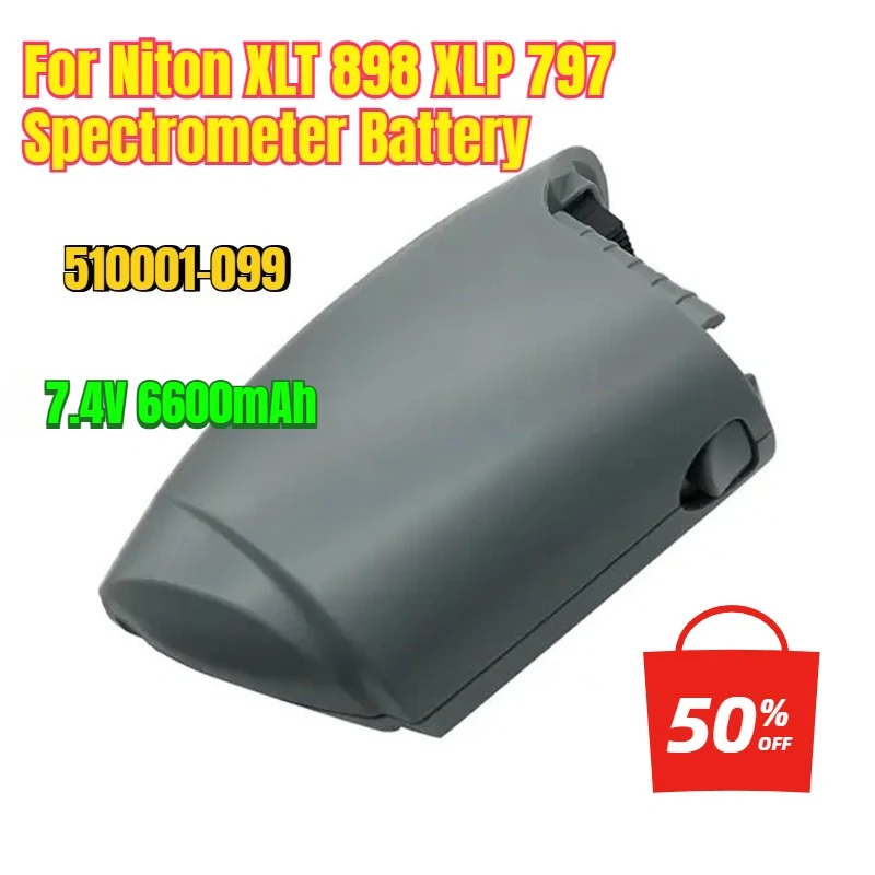 

7.4V 6600mAh 510001-099 for Niton XLT 898 XLP 797 Spectrometer Battery