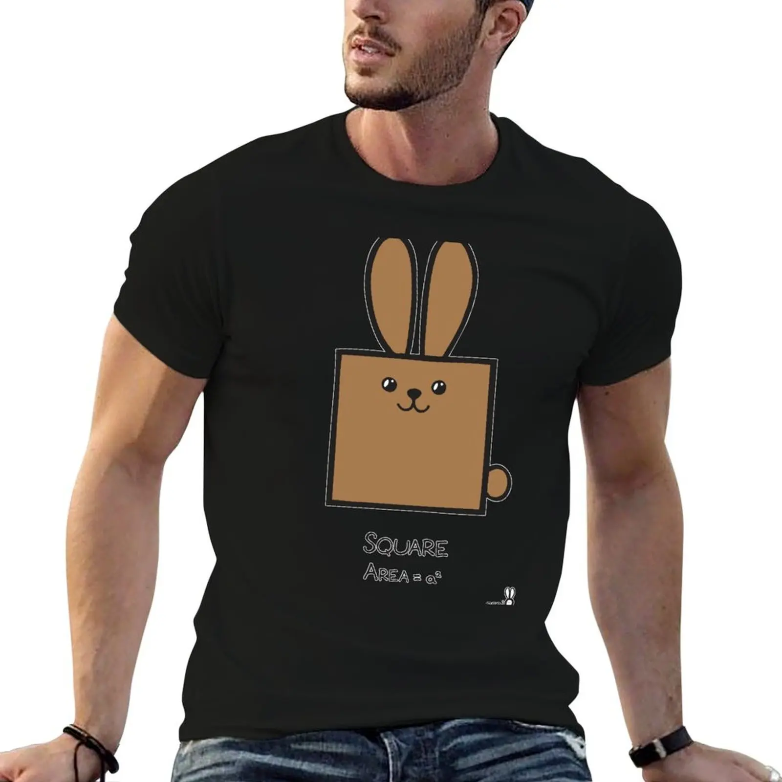 

designer shirts graphic man shirts Square T-Shirt for t t GeoBunny
