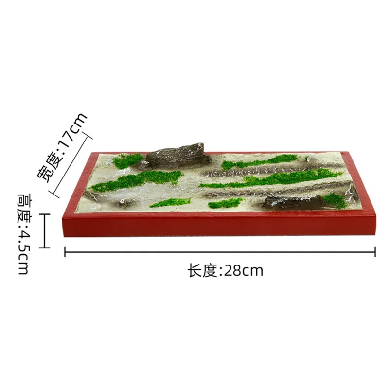 

1:72 Scale Military Model Scene Platform Simulation Tank Base Land Warfare Weapons Equipment Collecting Toy Gifts