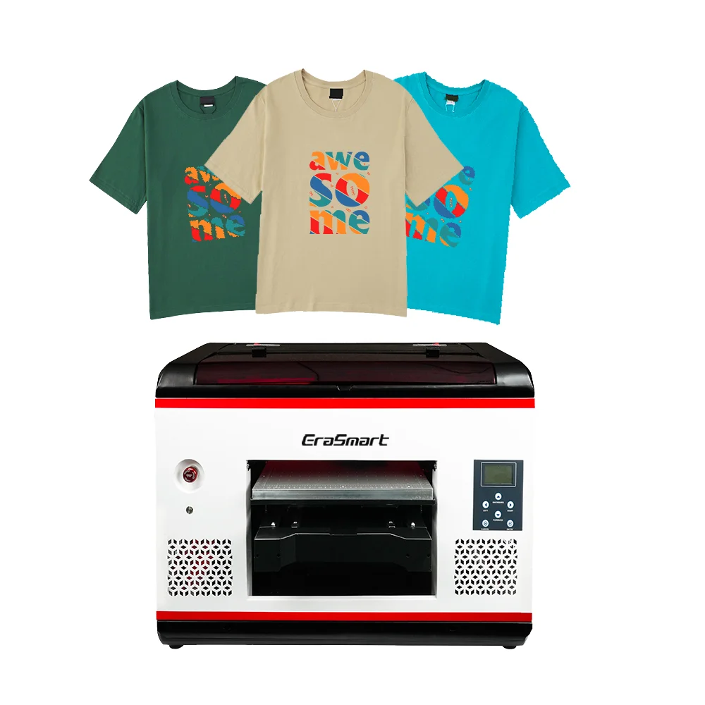 Erasmart Professional Directly on Garment Printing A3 DTG Printer