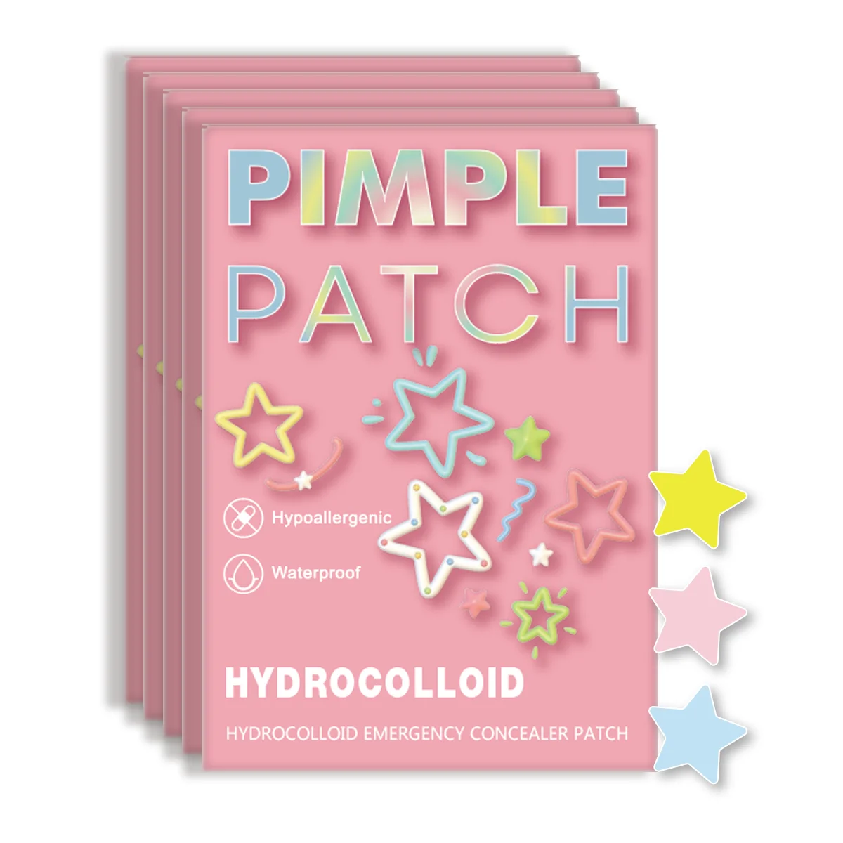 1400PCS Star Acne Patch, Facial Acne Patch, Concealer Patch, Acne Patch, ultra-thin and breathable