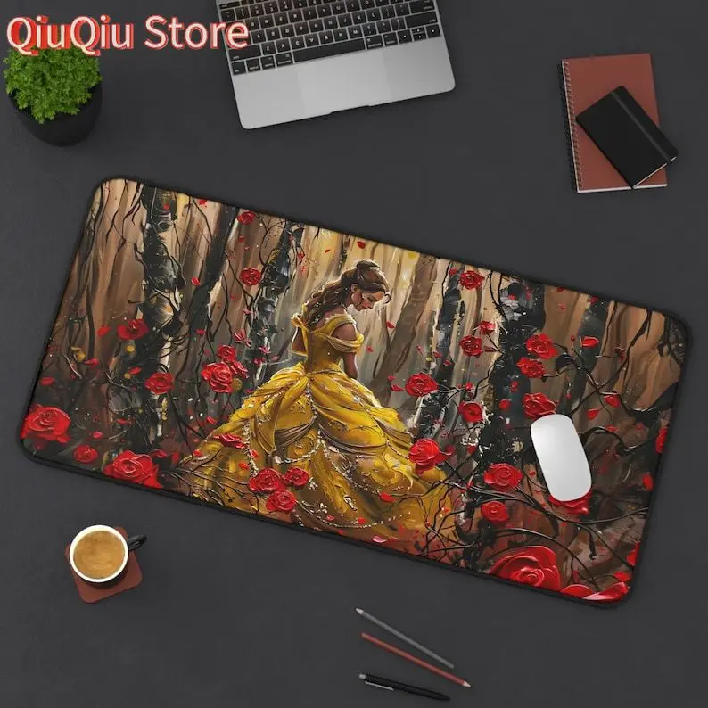 

BELLE - DISNEY PRINCESS - Beauty and the Beast, Desk Mat, Office