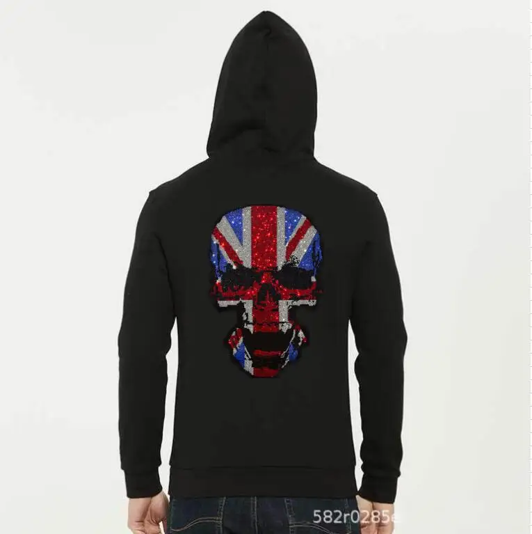 

Men's Hoodie Mens Designer Rhinestone pullover Sweatshirt Outwear Streetwear Hommes drop shipping