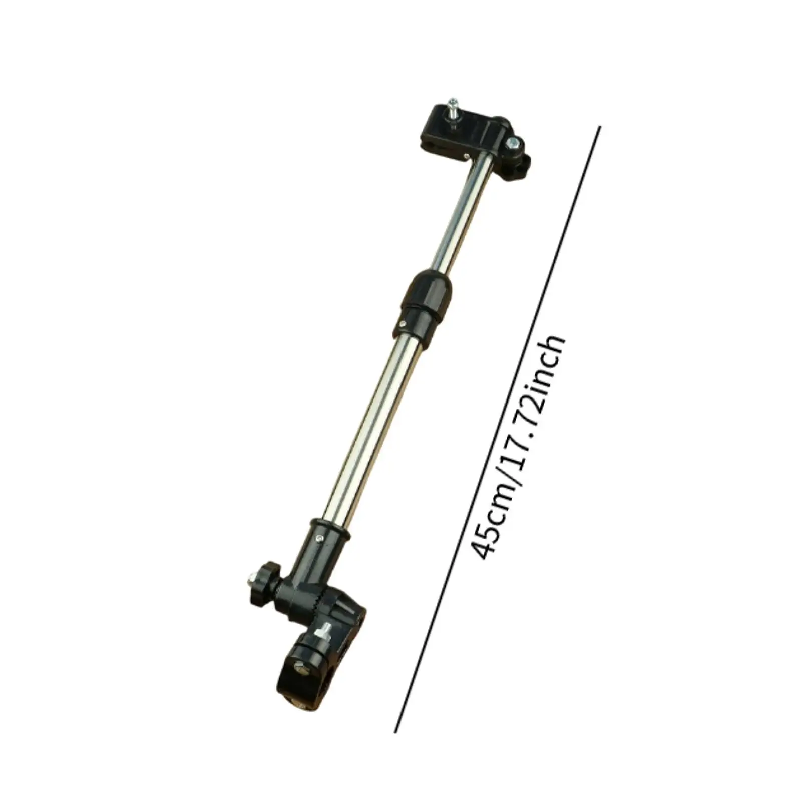 Bicycle Umbrella Mount Stand Easy Installation Versatile Handle Bar Clamp