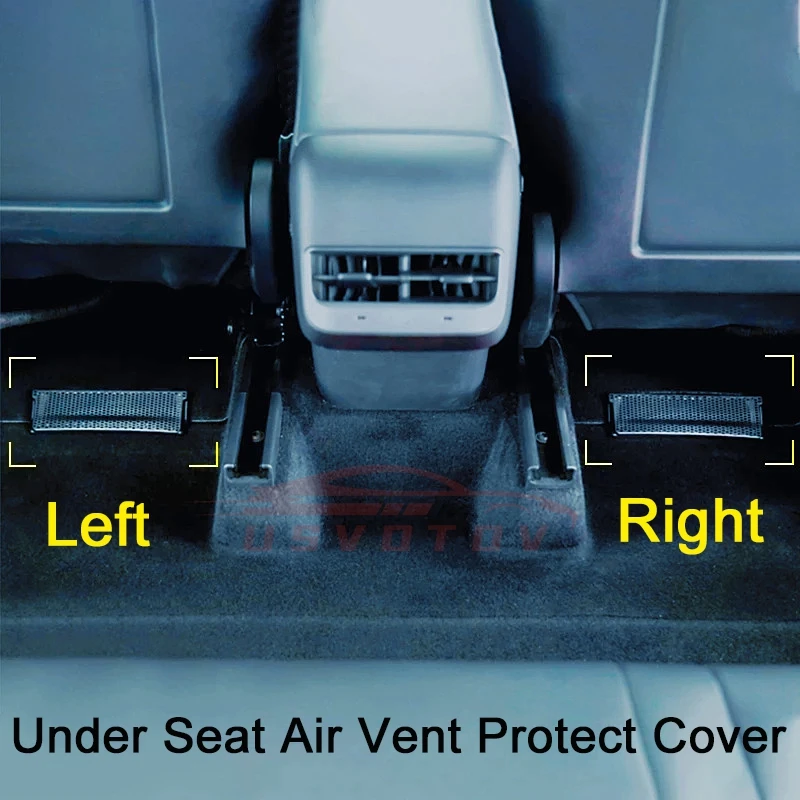 Sotto Il Sedile Air Vent Copertura Per Tesla Modello 3 Y Highland 2024 2023 2022 Accessori Console Centrale Sedile Posteriore Presa proteggere