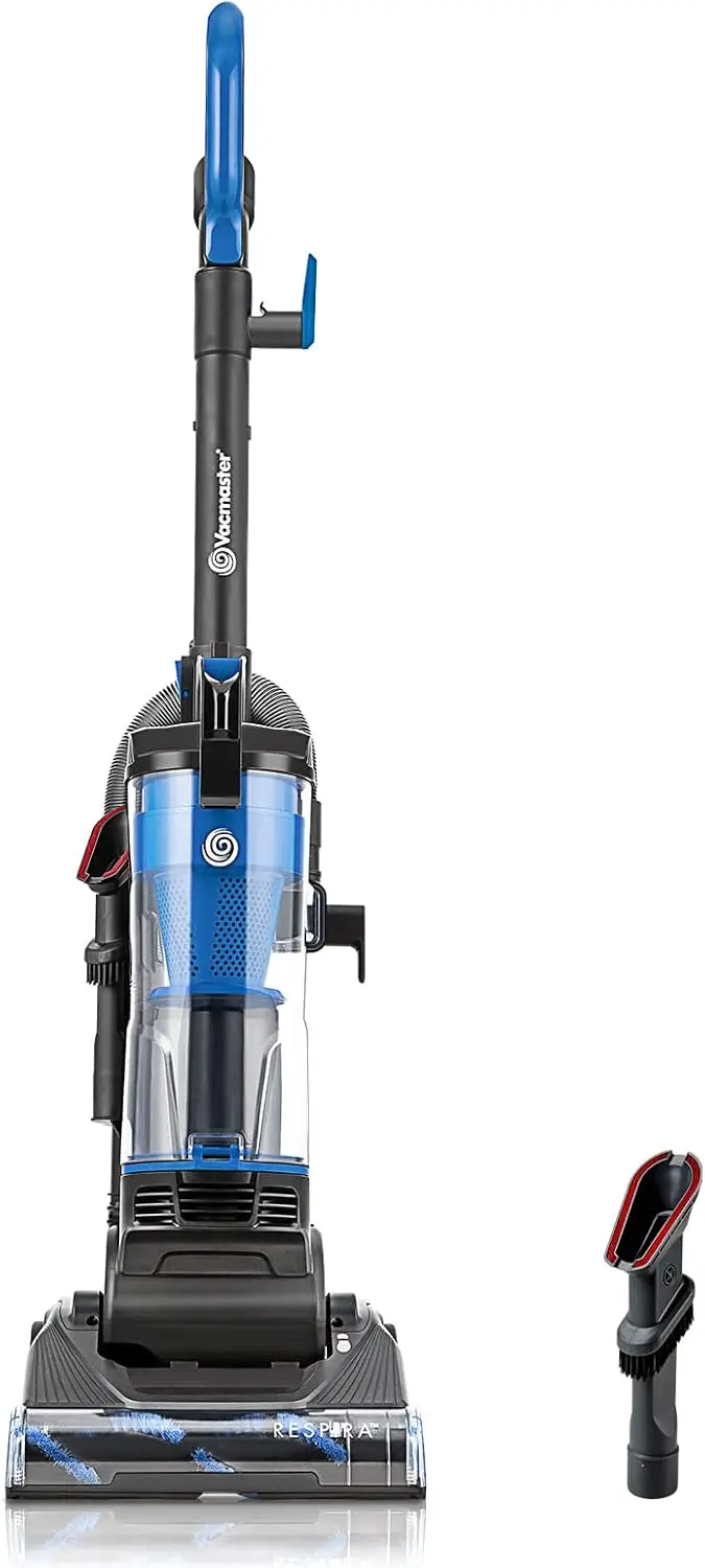 

Bagless Upright Vacuum Cleaner with Large Dust Cup, Cyclone Filtration & 17ft Cord for Carpets and Pet Hair