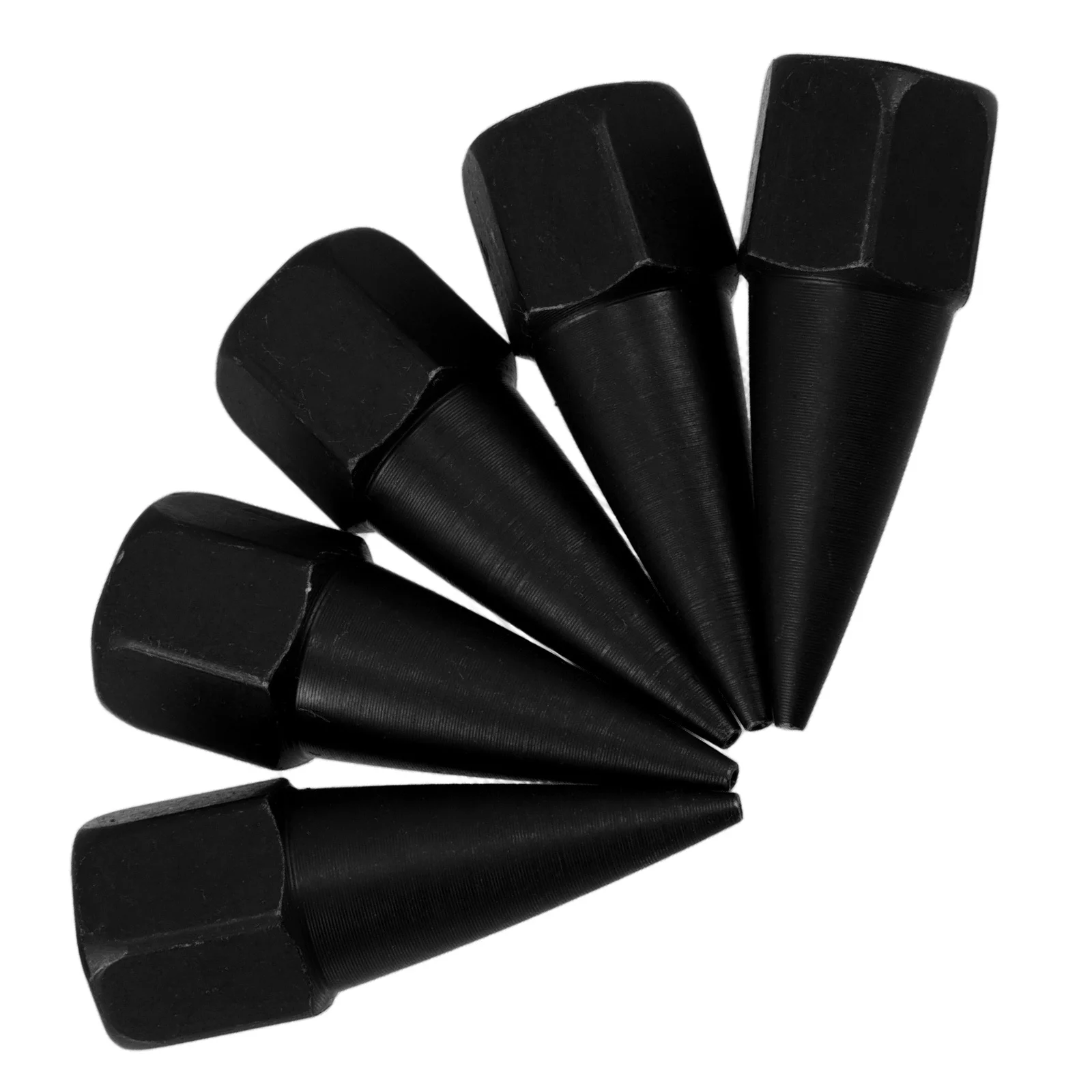 

5Pcs Black Carbon Steel Nozzle Tip Pointed Manual Leak Proof Replacement for Universal Grease Fitting Accessories Sharp Type