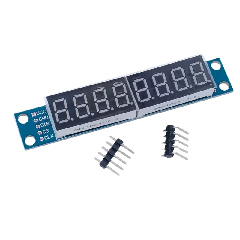 TM1637 4 Bits/TM1638/MAX7219 8 bit Digital LED Display Module 7 Segment 0.36Inch Clock RED Anode Tube Four Serial Driver