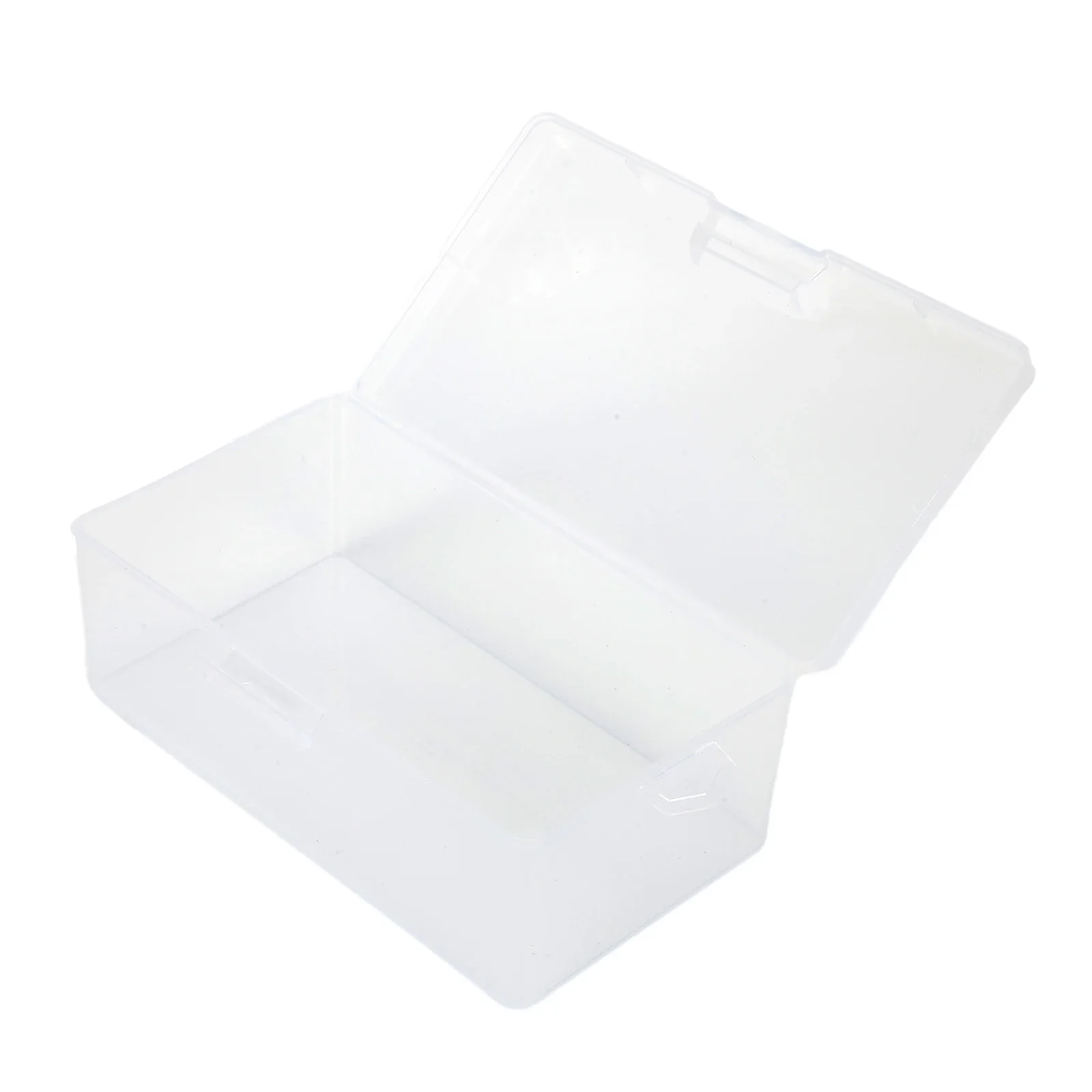 Container Storage Box Beads Case Clear Collection Rectangular 1pcs Transparent 6.3*3.46*2.36inch Bank Cards Craft