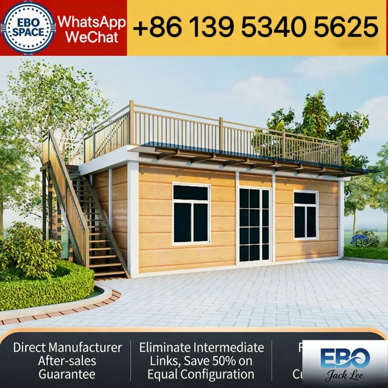 Expandable Container House 30ft Mobile Design Low Cost Quick Install for Hotel Office Resort Project