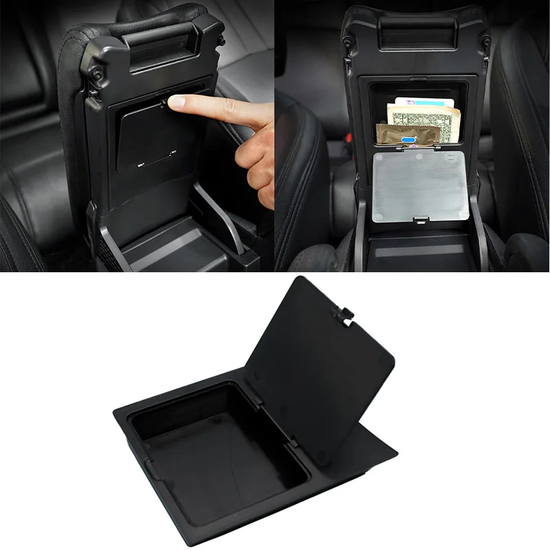 Caja de almacenamiento oculta para consola central, Honda Civic organizador para 2016-2021, 10 ° Honda Civic Hatchback