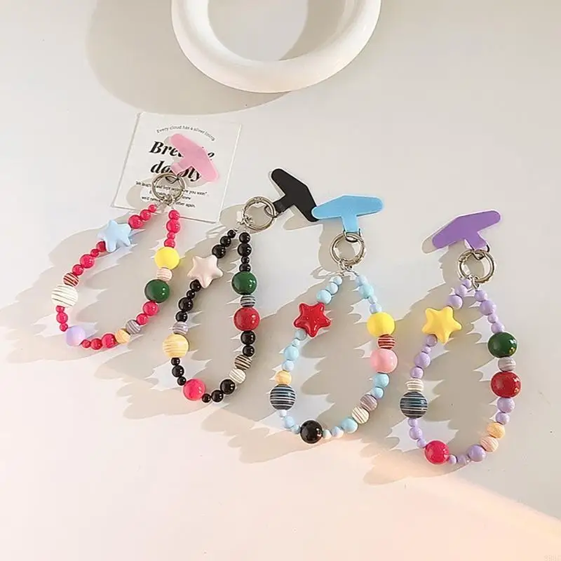 

Ремешок для телефона из бисера, модный подвесной ремешок для телефона, аксессуары для многократного использования, брелок для