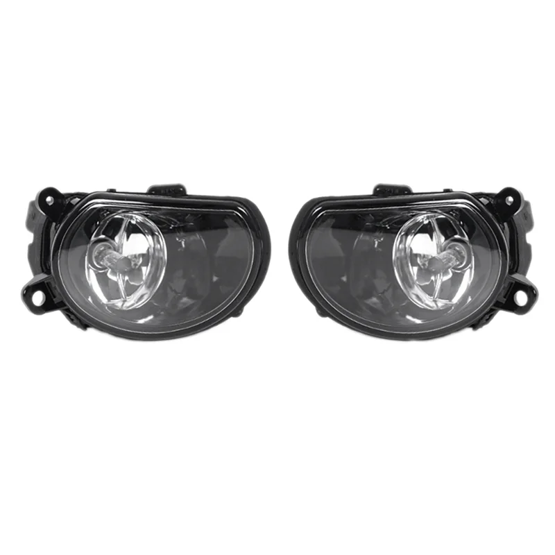 

1Pair Car Front Driving Fog Light Lamp Assembly With Bulbs 4E0941699A 4E0941700A For A8 D3 2004-2007 Left/Right Replacement